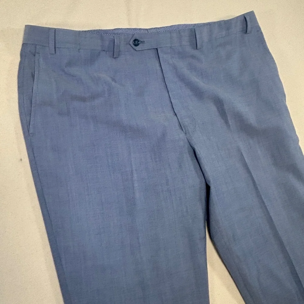 Hart Schaffner Marx Men's Blue Dress Pants Size 42R Classic Fit